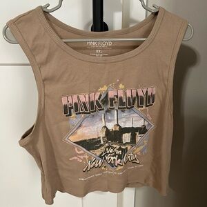 Pink Floyd Cropped Tank